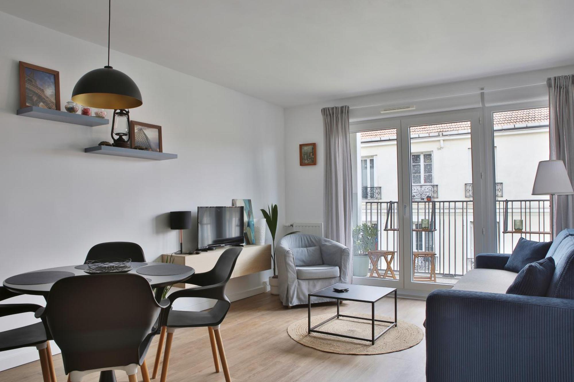 "Starry In So" 47M2, Lits Jumeaux, Parking Gratuit, Rue Calme Et Arboree, Metro 10 Min, Stade De France 24Min A Pied Saint-Ouen  Ngoại thất bức ảnh